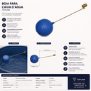 Ver imagem 2 de Boia p/ Caixa D'Agua 1/2"
