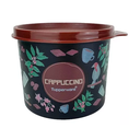 Ver imagem 3 de Tupperware Pote Floral Redondinha para Capuccino 500 Ml Tupperware Pote Floral Redondinha para Capuc