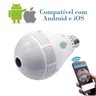 Lampada Câmera Segurança Ip Wifi 360 Led Hd Panoramica - 6