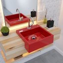 Ver imagem 1 de Kit Cuba XQ355 Torneira C50 e Válvula 1 Polegada ABS Sifão Flexível PVC Compace