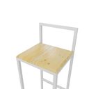 Ver imagem 3 de Bancada Cozinha Balcão Gourmet Pinus 2 Banquetas Pinus Br