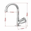 Ver imagem 7 de Kit Cuba XQ355 com Torneira C50 e Válvula 1 Polegada ABS Compace