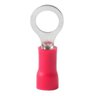 500un Terminal Anel Rv1.25-5 Vermelho Pré Isolado 0,5-1,5mm - 4