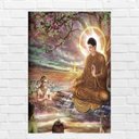 Ver imagem 1 de Placa Decorativa Mdf Buda Tamanho 20x27cm