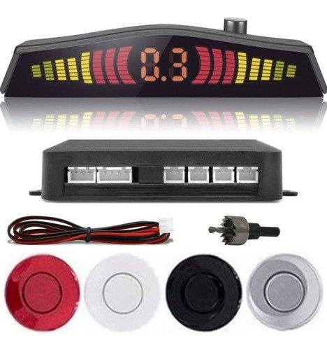 Sensor Display Option Sensor de Ré First Option Sensor Display Universal Branco | MadeiraMadeira