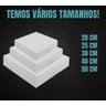 Luminária Plafon Aço e Acrílico Sobrepor Quadrado 40x40 Cm  - Branco Texturizado - 5