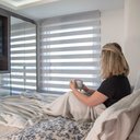 Ver imagem 2 de Persiana Double Vision Semi Blackout - ( Largura 60x Altura 60 Cm )