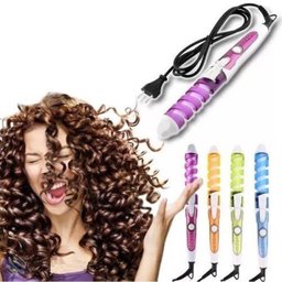 Modelador Cachos Spiral Prático Aparelho Fazer Cachos Cabelo - 1