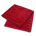 Ver imagem 1 de Toalha de Banho Buettner Jacquard Veludo Futebol Flamengo 70cmx140m Scarlet