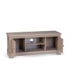 Rack para Tv 50 Polegadas Tampo de Madeira Maciça Escovada Louise - 4