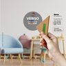 Foguetinho - Quadro ou placa decorativa com 6 peças - 6mm - Placa decorativa - Soft Touch (Fosco) - 4