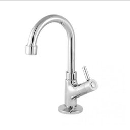 Kit Cuba XQ355 Torneira 1198 Metal e Válvula Click 1 Polegada G Sifão Cromado Flexível Compace - 4