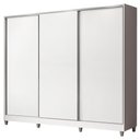 Ver imagem 1 de Guarda Roupa Casal MDF Zurique 3 Portas Madesa