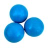 Kit 3 Brinquedo Cachorro Bolinha Maciça E Lisa 60mm Cor: Azul - 3