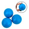 Kit 3 Brinquedo Cachorro Bolinha Maciça E Lisa 60mm Cor: Azul - 2