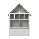 Ver imagem 4 de Casinha Organizadora de Brinquedos Infantil 100% Mdf Plancasa Branco Tx