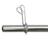 Barra De Academia Deveras Tubo Oca Cromada Com Presilha - Tam. 40cm (0,4kg) Com Suporte Para Até 40k - 2