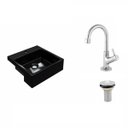 Ver imagem 2 de Kit Cuba Xq355 Torneira 1198 Metal e Válvula 1 Polegada Compace