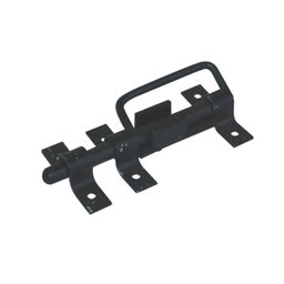 Trinco com Alça para Portão e Porteira Aço Preto 280mm - 1