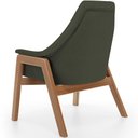 Ver imagem 4 de Poltrona Decorativa Sakura L02 Linho Verde Musgo