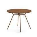 Ver imagem 1 de Mesa de Jantar Redonda 1m 1588 Carraro Freijó/Rose