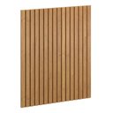 Ver imagem 1 de Painel Decorativo Ripado 93x109x49 Cm Freijó - Matic