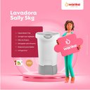 Ver imagem 2 de Máquina de Lavar Semi-automática Wanke Sally 5kg Branca 127V