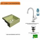 Ver imagem 3 de Kit Cuba XQ355 Torneira 1198 Metal e Válvula Click 1 Polegada G Compace