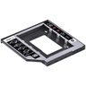 ADAPTADOR CADDY PARA HD OU SSD GAVETA DVD NOTEBOOK SATA 9.5MM AC-95 - 4
