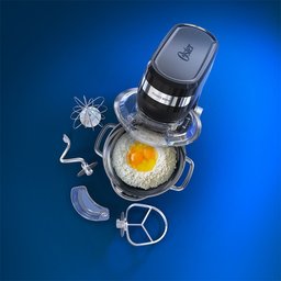 Batedeira Planetária Oster 4L 850W Preto/inox 127V OBAT641-127 - 6