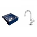 Ver imagem 2 de Kit Cuba Xq355 Torneira 1198 Metal 1/4 Volta Compace