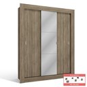 Ver imagem 3 de Guarda Roupa Casal 3 Portas de Correr com Pés Cbh563 Kappesberg - Branco