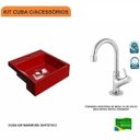 Ver imagem 3 de Kit Cuba Xq355 Torneira 1198 Metal 1/4 Volta Compace