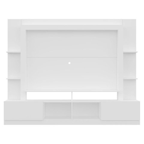 Rack Estante com Painel Tv 65 e 2 Portas Oslo Branco