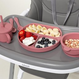 Copo de Silicone 2 em 1 Piccolo Rosa - Infanti - 3