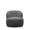 Ver imagem 3 de Conjunto Sala de Estar Decorativo Charlote 1 Sofá 180cm 2 Lugares 1 Poltrona Base Giratória em Aço C