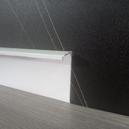 Rodapé Invertido Aba para Led New Ponta - 3mx05cm - 5