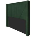 Ver imagem 4 de Cabeceira Solteiro 90 Cm Para Cama Box Suede Verde