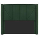 Ver imagem 6 de Cabeceira Solteiro 90 Cm Para Cama Box Suede Verde