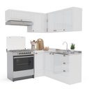 Ver imagem 4 de Cozinha 5 Peças com Rodapé Pérola Yescasa