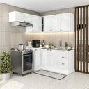 Ver imagem 1 de Cozinha 5 Peças com Rodapé Pérola Yescasa