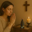 Ver imagem 2 de Imagem Nossa Senhora Aparecida Resina 14 Cm