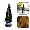 Ver imagem 3 de Imagem Nossa Senhora Aparecida Resina 14 Cm