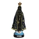 Ver imagem 5 de Imagem Nossa Senhora Aparecida Resina 14 Cm