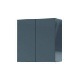 Armário Aéreo Aliex 02 Portas Cinza - 1 Armário Aéreo Aliex 02 Portas Cinza - 1