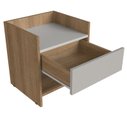 Ver imagem 5 de Mesa de Cabeceira 40cm com 1 Gaveta Freyr Mel/arenas F10 - Mpozenato