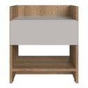 Ver imagem 7 de Mesa de Cabeceira 40cm com 1 Gaveta Freyr Mel/arenas F10 - Mpozenato