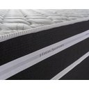 Ver imagem 7 de Conjunto Box Baú Super King Durham Preto 193x203x67 c/ Molas Ensacadas