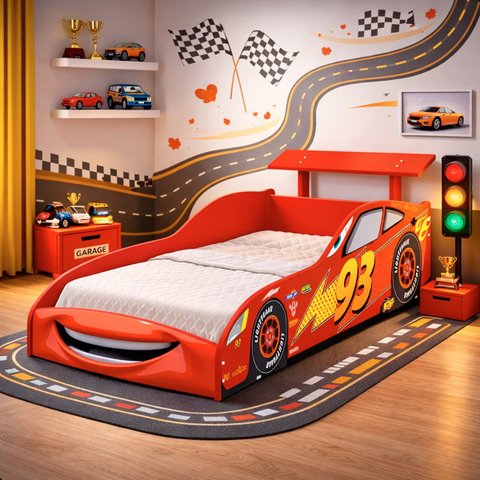 Cama Carro Infantil Mcveloz