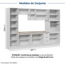 Ver imagem 4 de Cozinha Modulada 7 Peças com Tampo com Cristaleira Marselha CabeCasa MadeiraOriginals